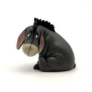 Disney Store Classic Eeyore Figurine 2.5 Inch Winnie the Pooh Vintage